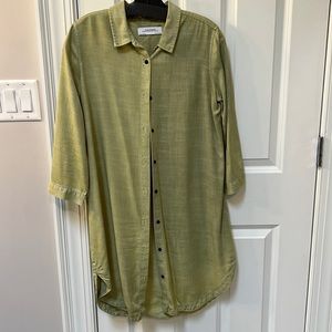 Zara Premium Denim Collection dress size M